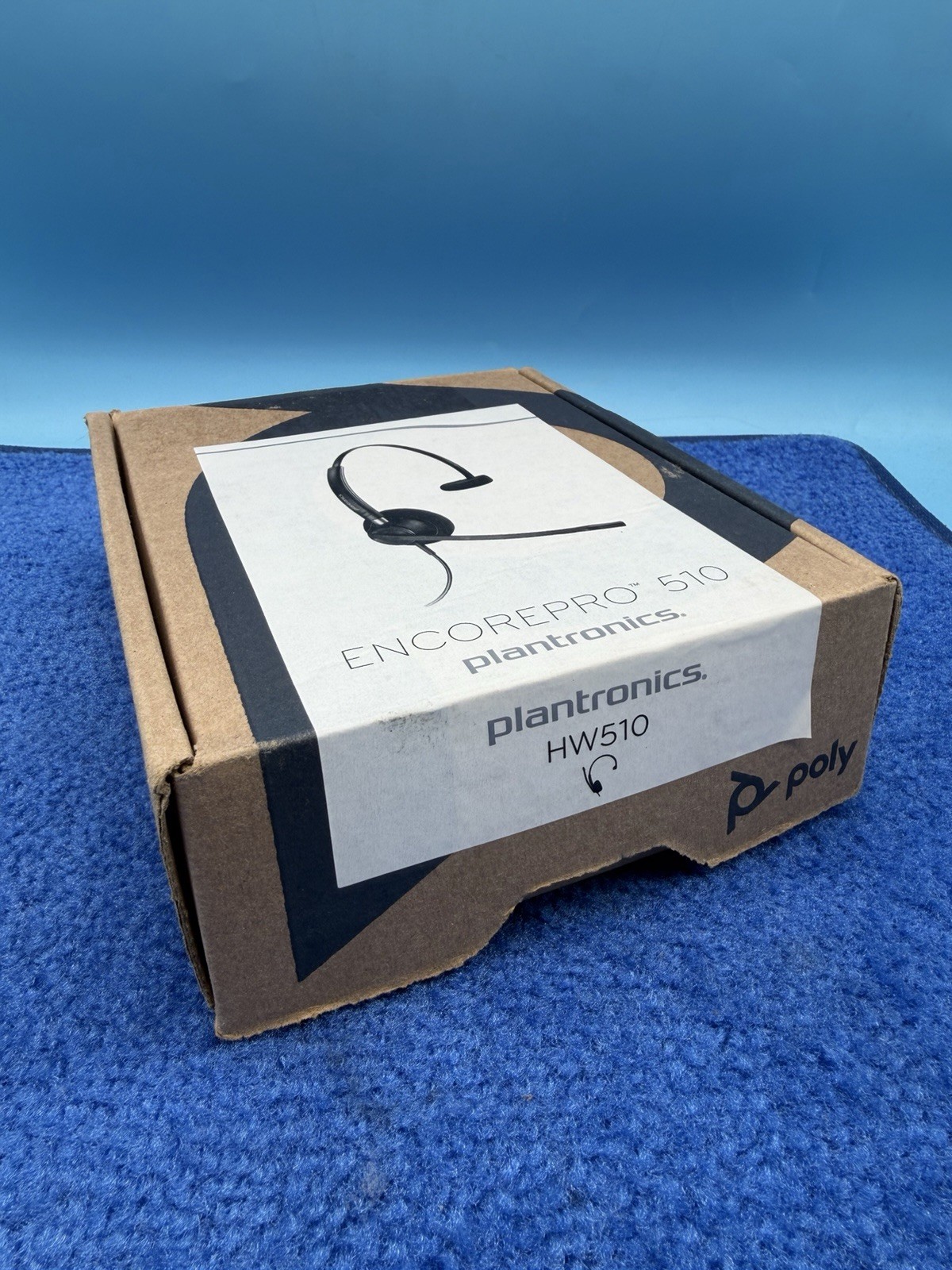 Poly EncorePro 510 with Quick Disconnect Monoaural Headset TAA