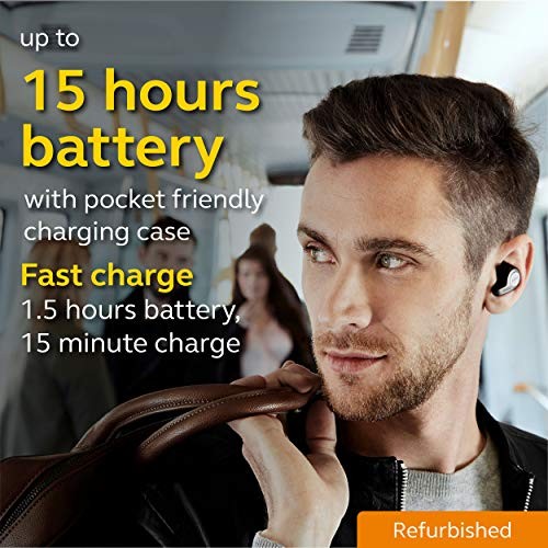 Jabra Elite 65t True Wireless Earbud Headphones – Beige/Gold