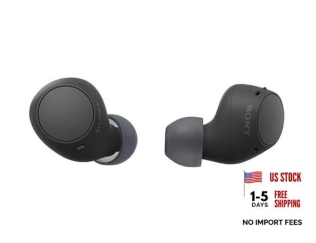 Sony WF-C510 Truly Wireless in-Ear Bluetooth Earbud Headphones with up to Black
