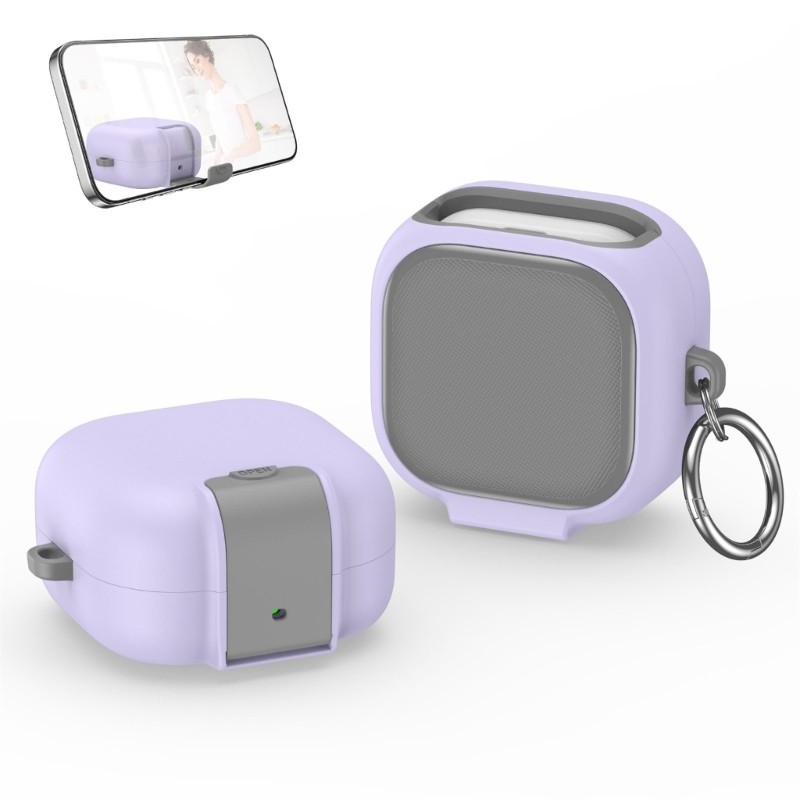 Lightweight Anti Drop Cover Skin For Buds 4P Earbuds Build In Mounting Clip