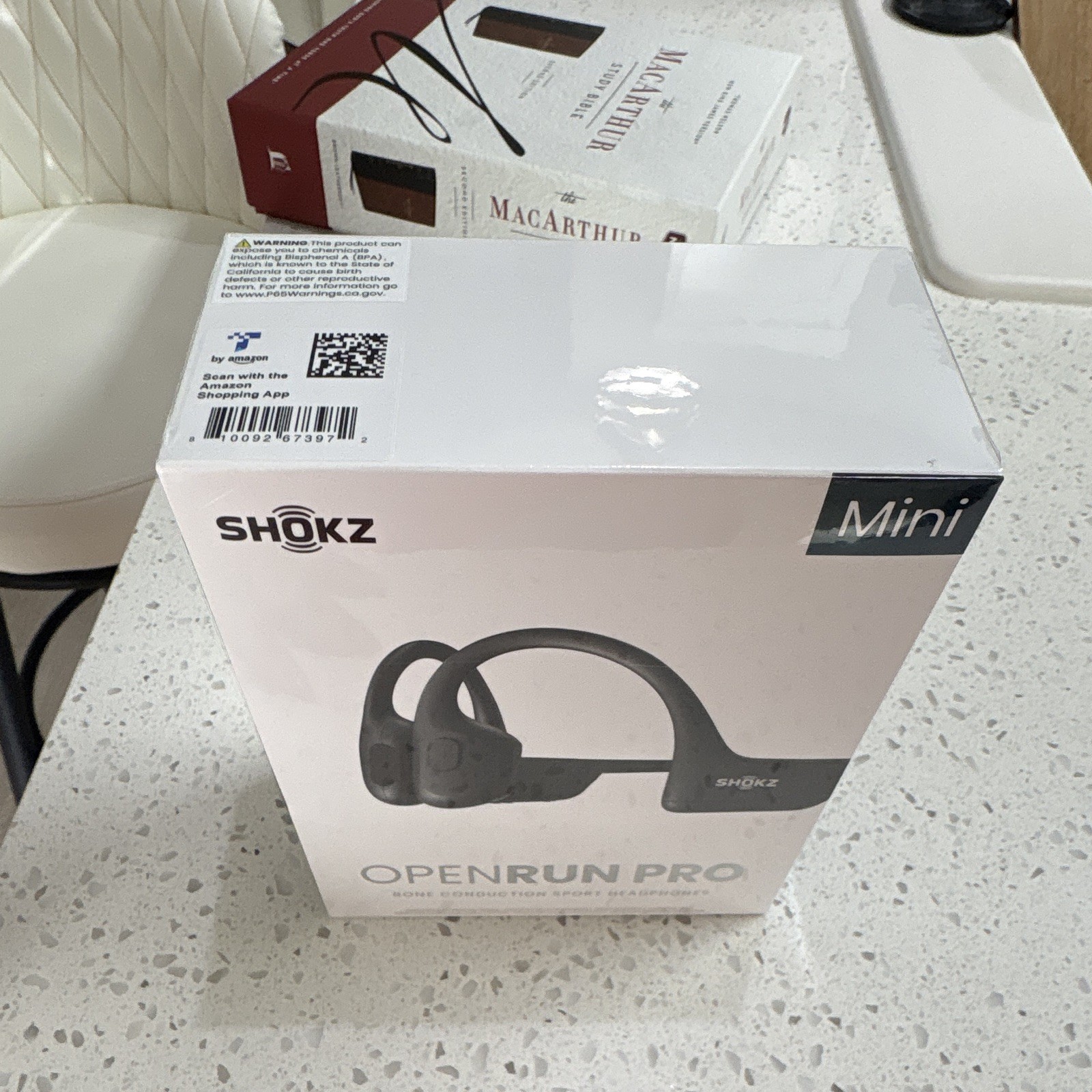 Shokz OpenRun Pro Mini Bone Conduction Bluetooth Sport Headphones Black S811