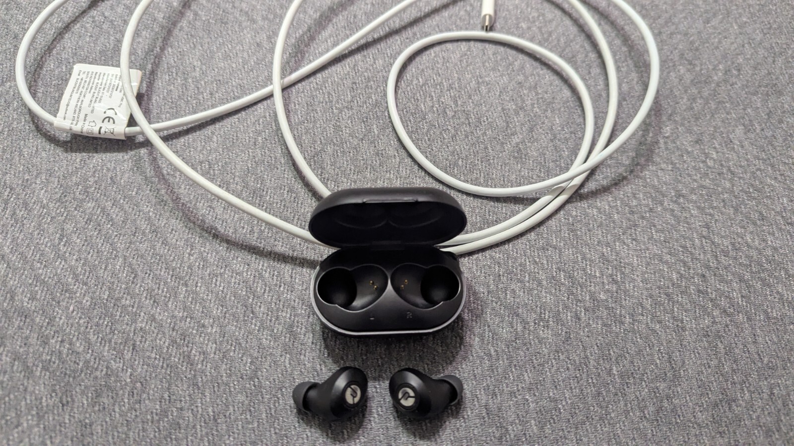 QCY T1C In-Ear True Sports Wireless Earbuds Headset Headphones w/Charging Case