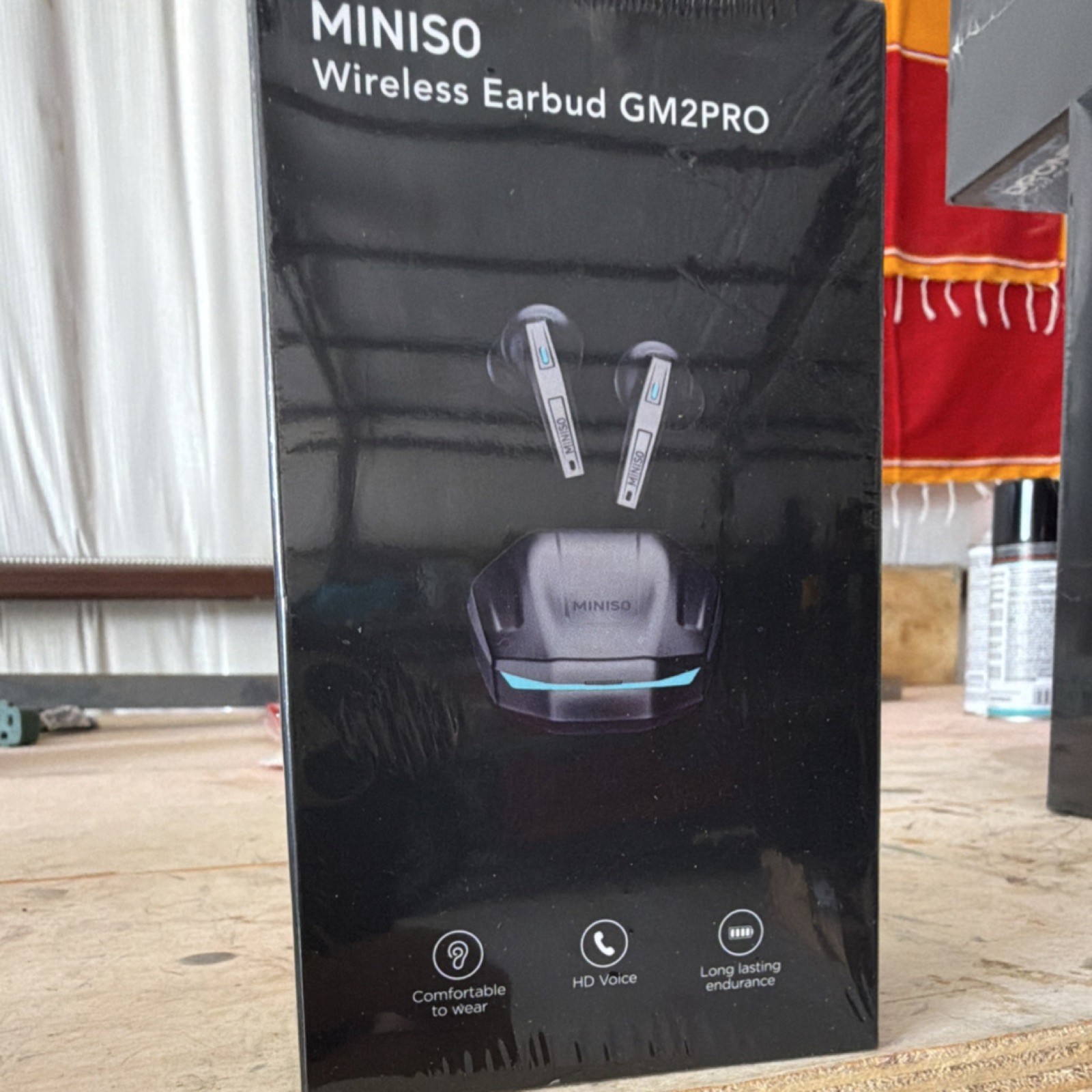 MINISO GM2PRO True Wireless Bluetooth In-Ear Earbuds Black HD Voice