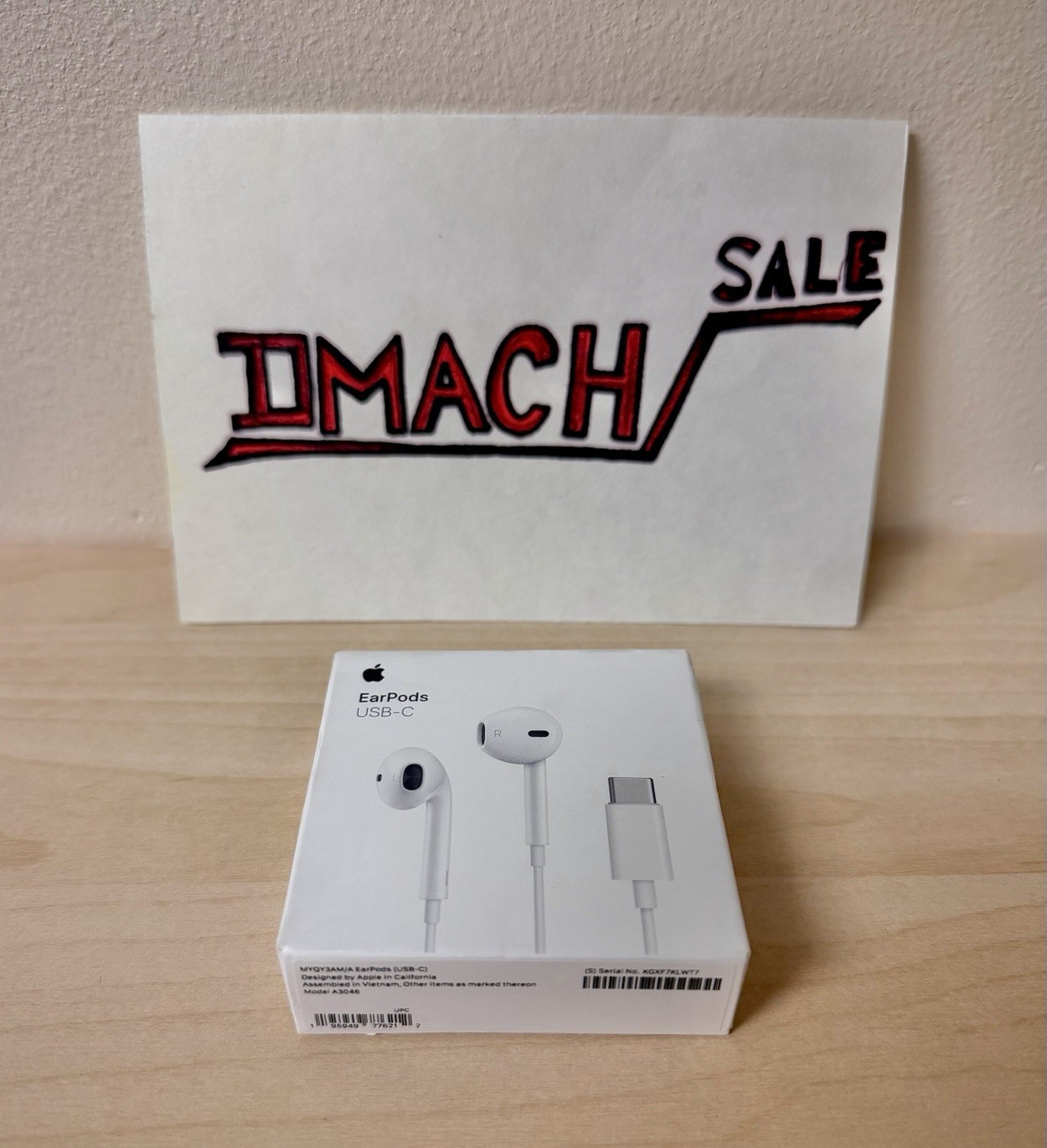 Apple EarPods USB-C Wired Earbud (In Ear) Headphones – White