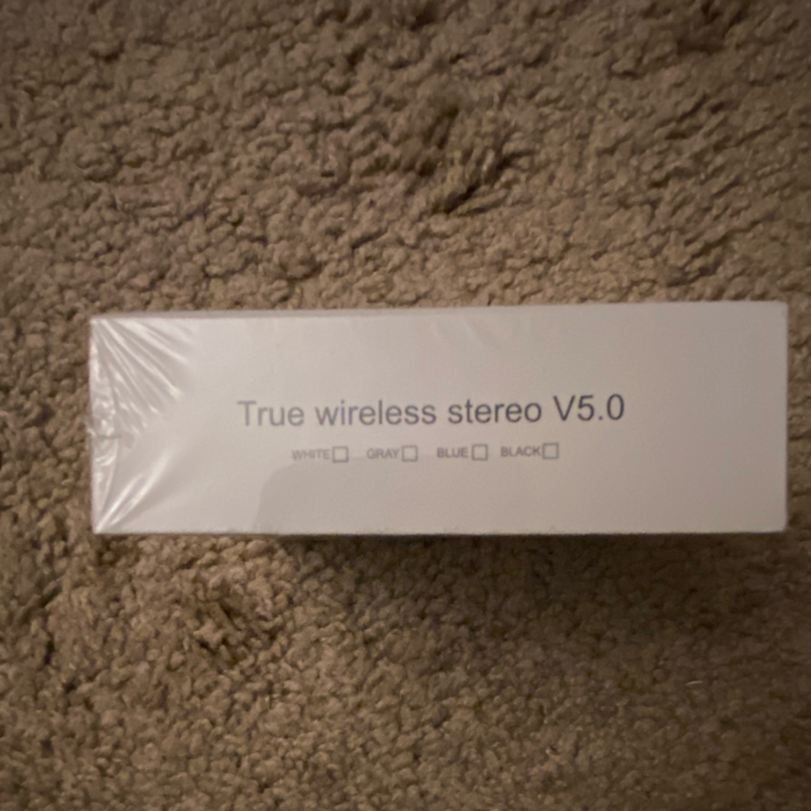 inPods 12 True Wireless Stereo Bluetooth 5.0 Earbuds – White, Gray, Blue, Black