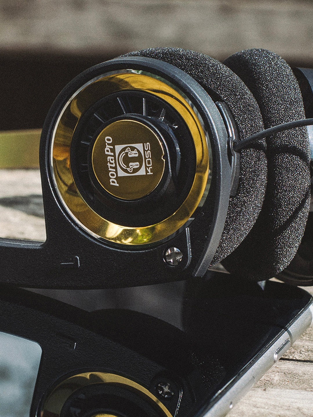 Koss Porta Pro Limited Edition Black Gold On-ear Headphones 3.5mm jack With case