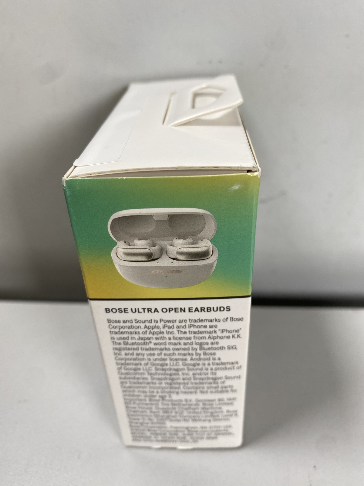 Bose – Ultra Open-Ear True Wireless Open Earbuds – White Smoke