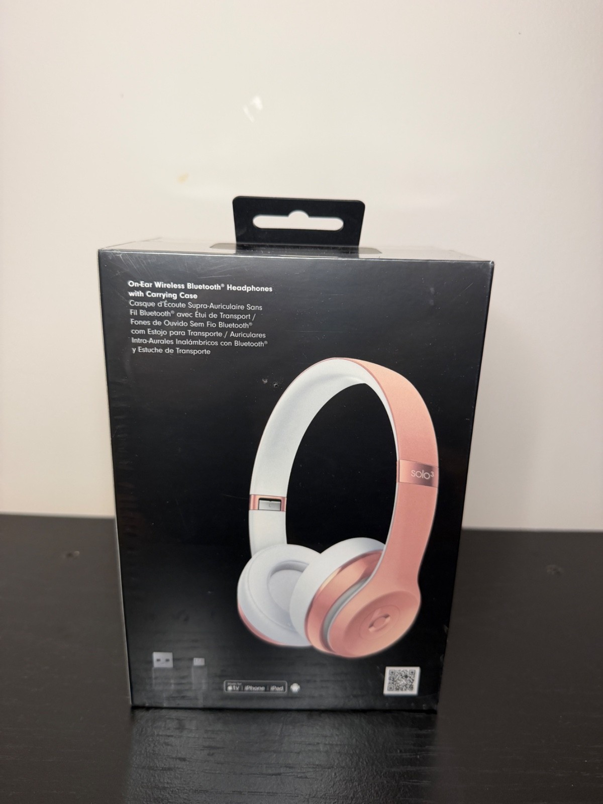 SEALED Beats by Dr. Dre Solo3 Wireless On-Ear Headphones – Rose Gold