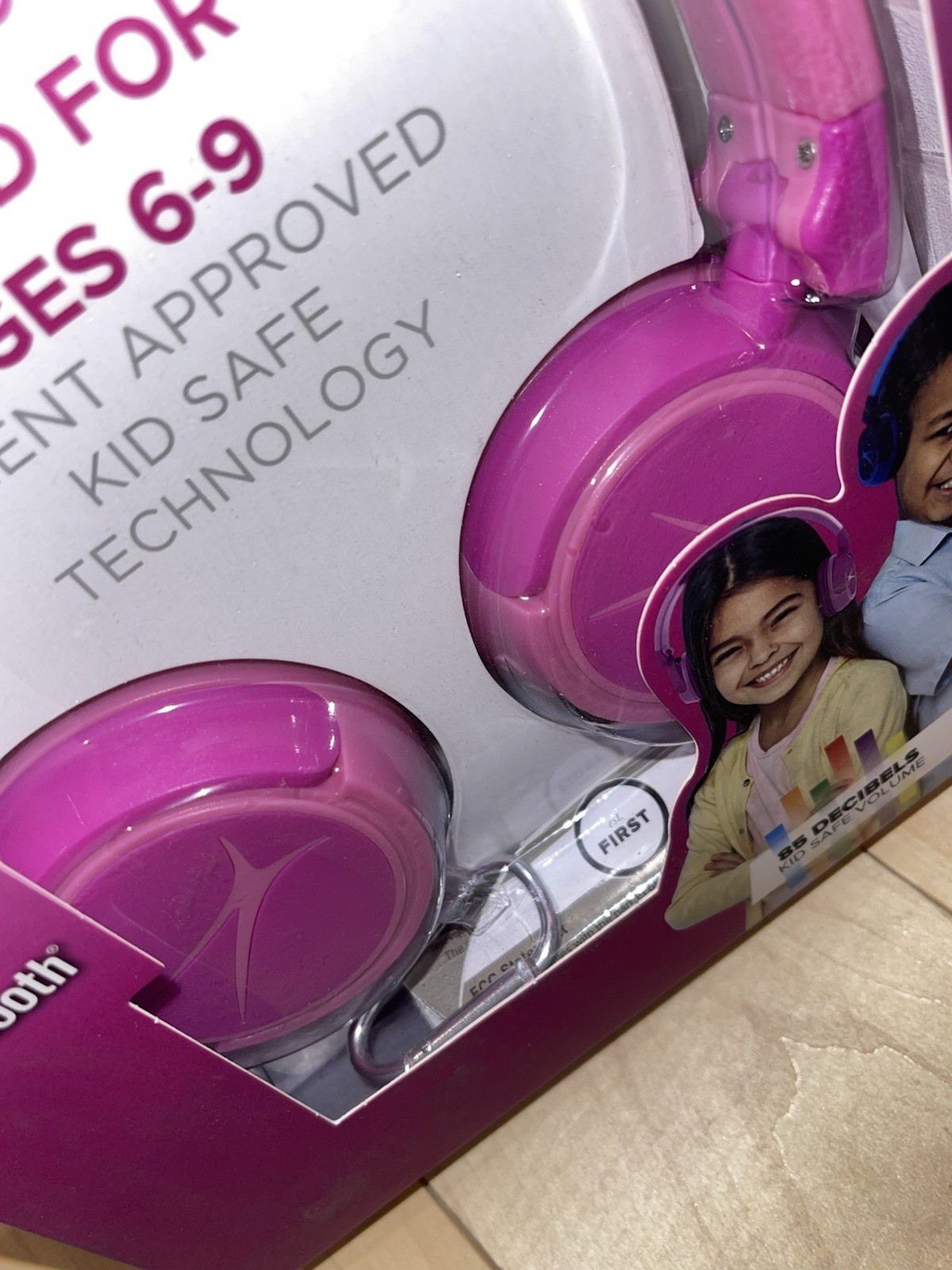NEW Altec Lansing 2-in-1 KID SAFE Headphones Bluetooth or Wired 3.5 mm Jack