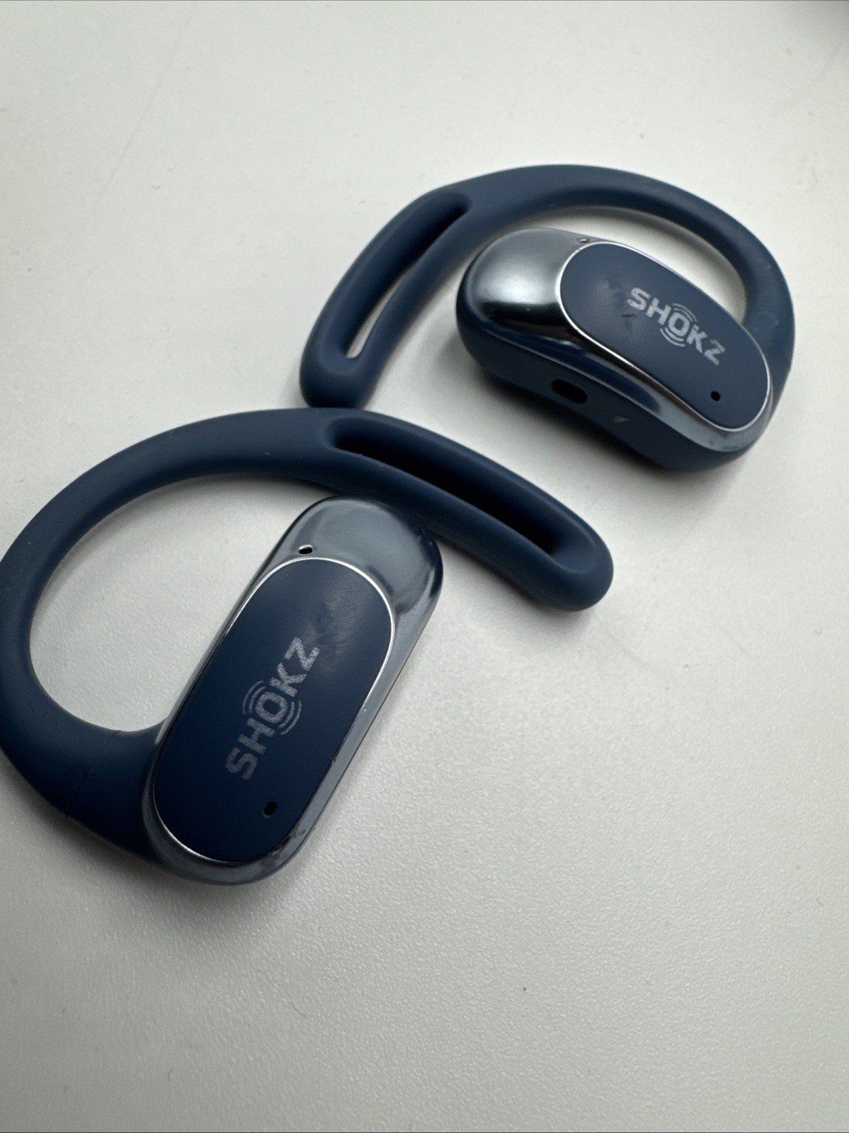 Shokz – OpenFit Air Open-Ear True Wireless Earbuds – Stone Blue Tested