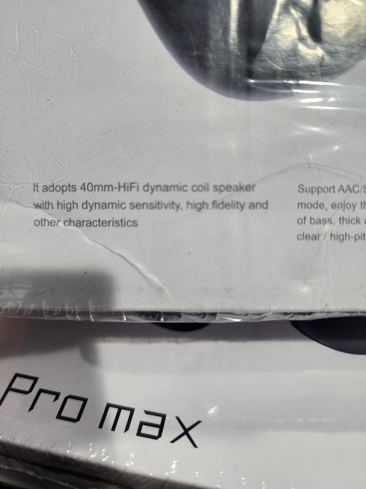 P9 Pro Max Wireless Bluetooth Headphones Over Ear Noise Cancelling Mic-black
