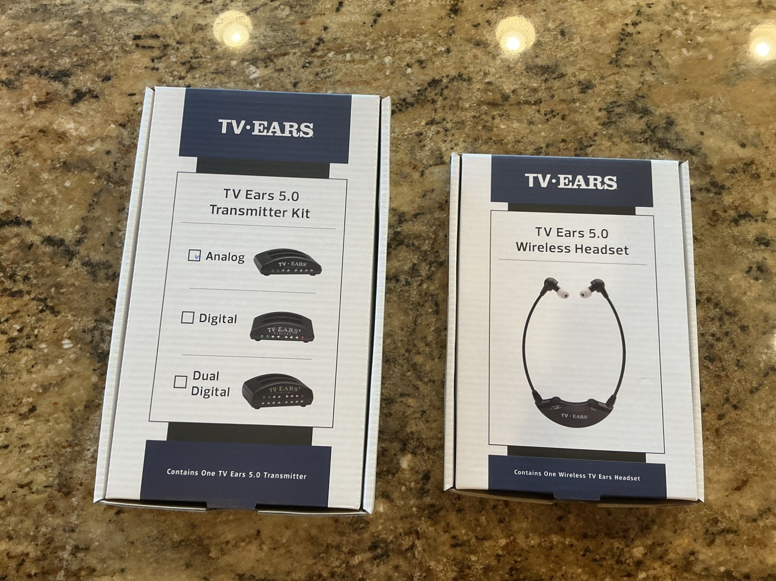TV Ears 5.0 Analog Wireless Headset System (model 11641)