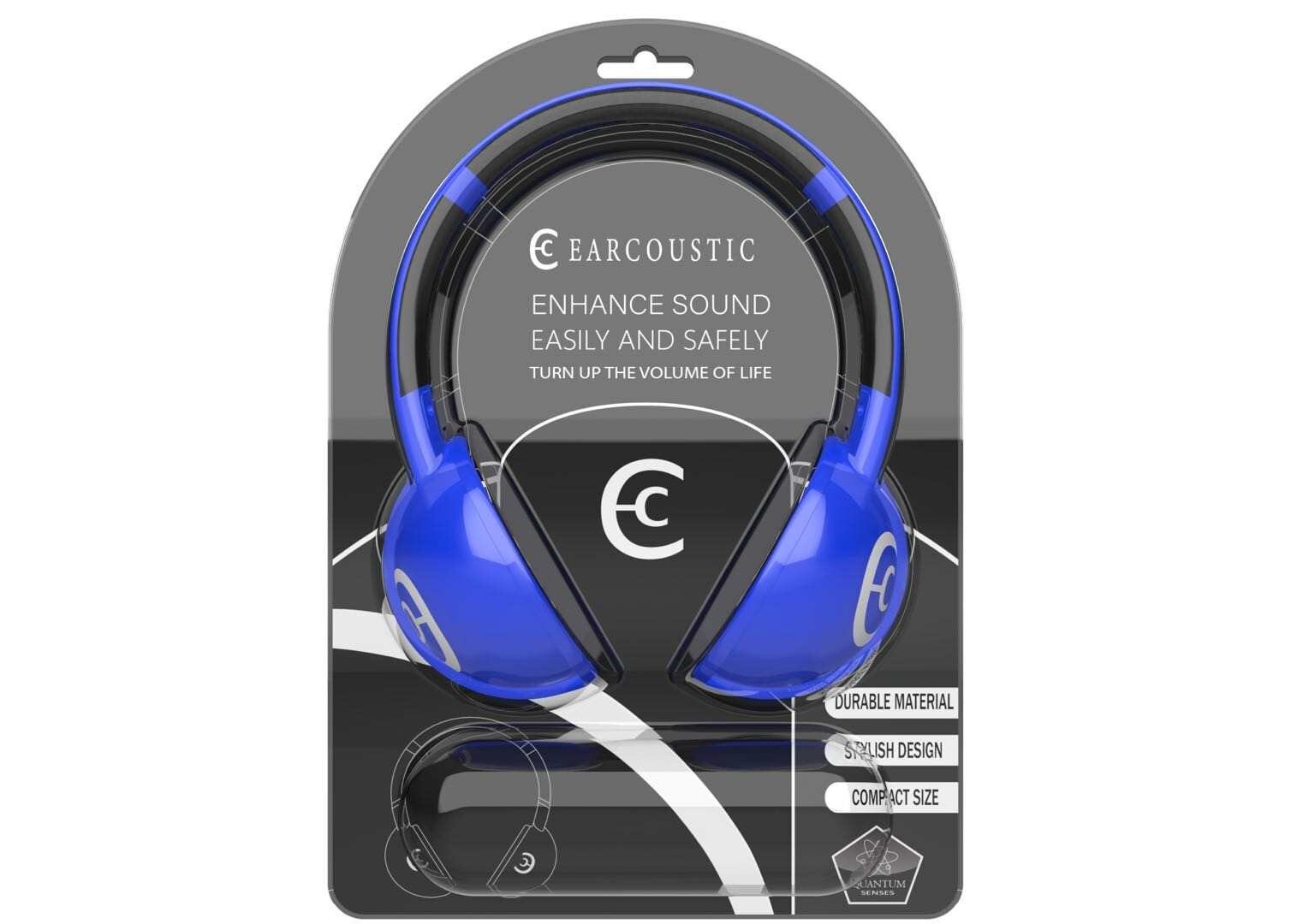 Earcoustic Headphones “Readers For Your Ears”, Hearing Aid Headphones