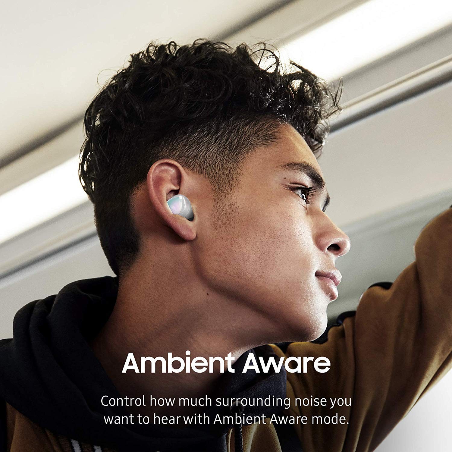 Samsung Galaxy Buds True Wireless In-Ear Bluetooth Headphones – Aura Glow White