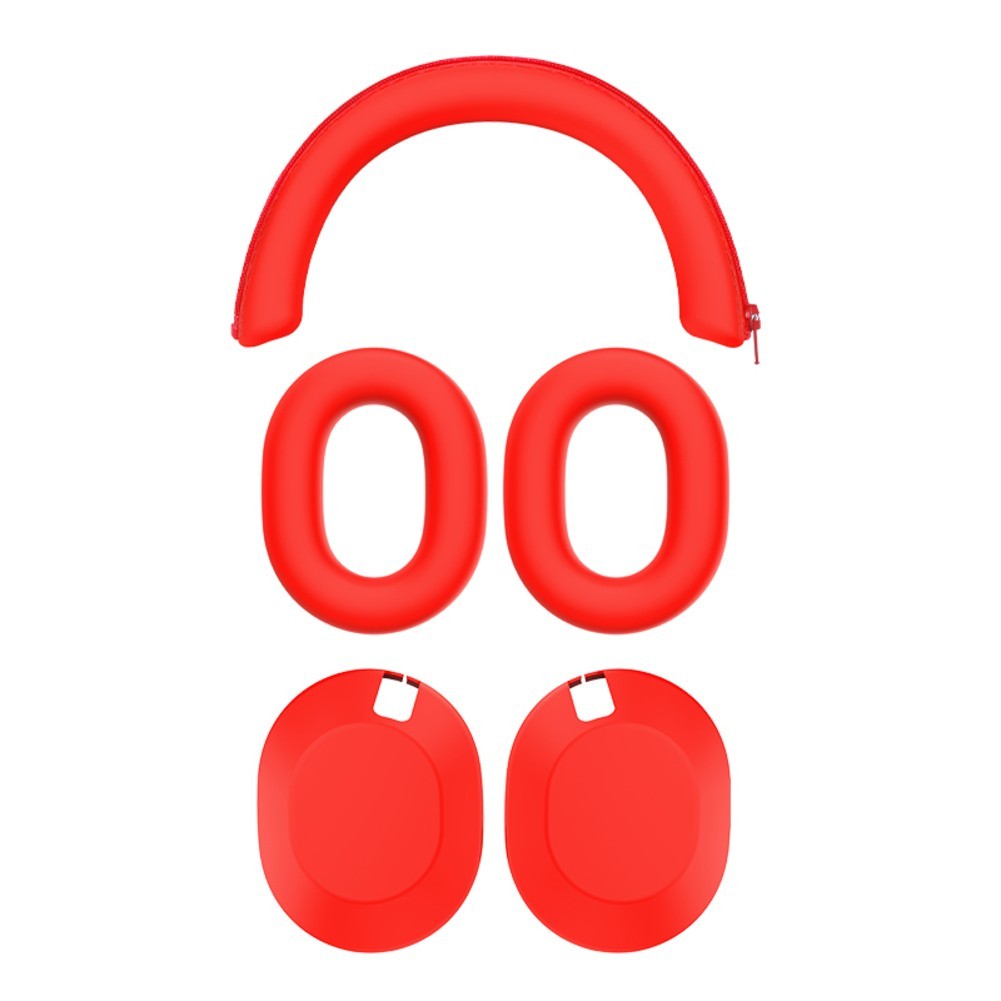 Soft Silicone Sweat Cover for Sony WH1000XM6 Headphones Sweat Resistant Case
