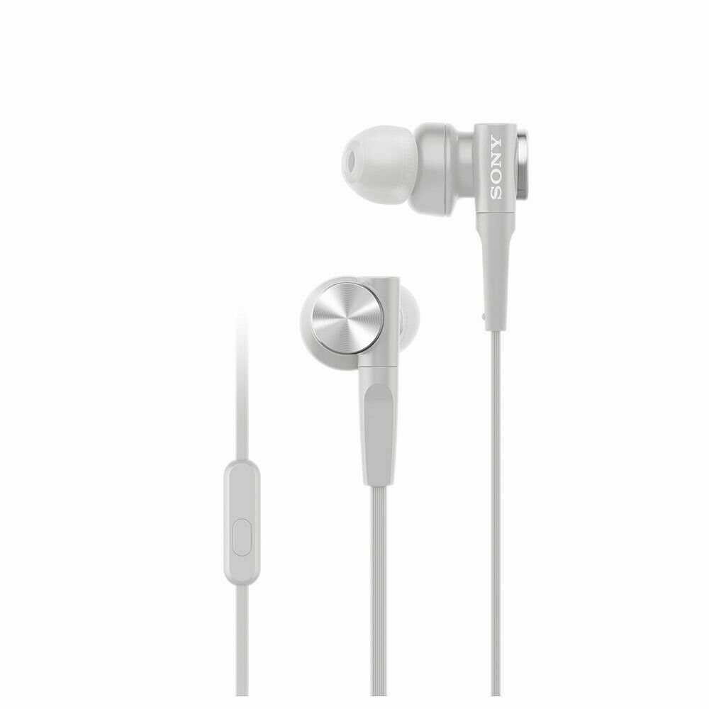 SONY MDR-XB55AP Bass Booster In-Ear Headphones In-line Remote Mic – 2 Colors