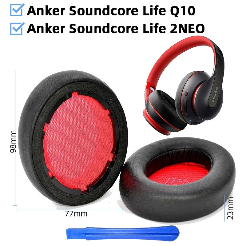Replacement Ear Pads for Anker Soundcore Life Q10 Q20 Q30 Q35 Headphone Earmuffs