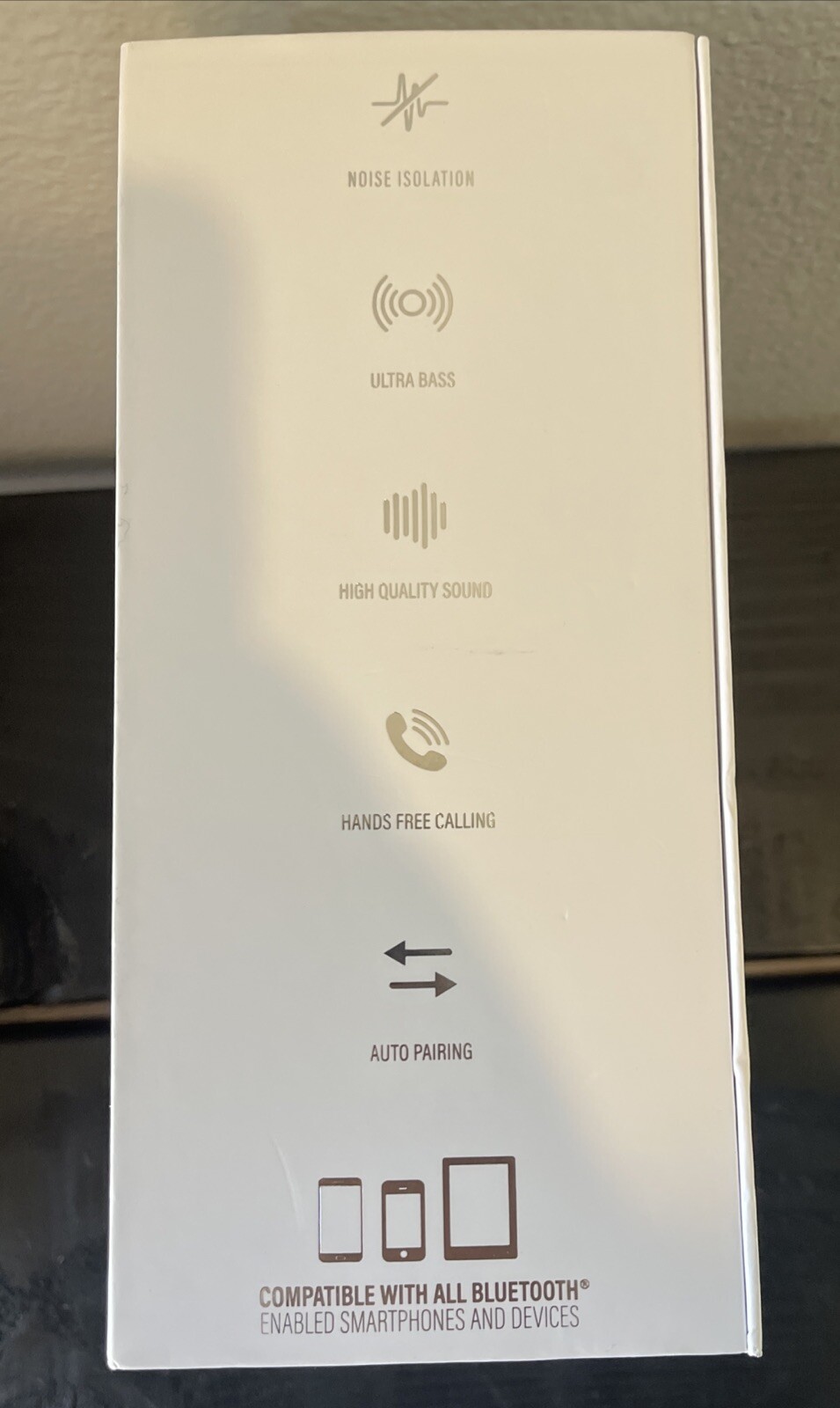 Lifestyle Advanced Airstream X Charcoal Grey Bluetooth Headphones Cordless