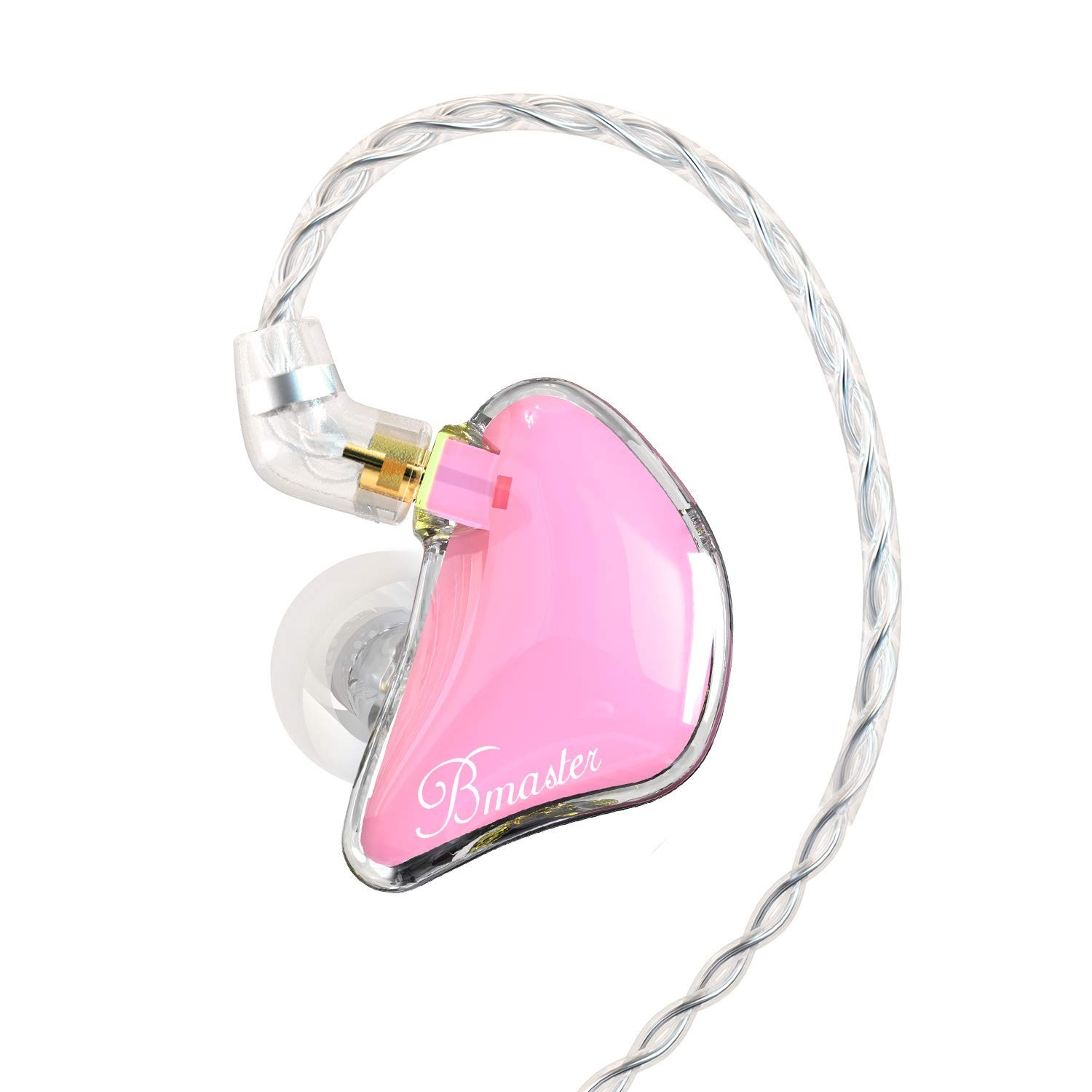 Triple Driver In-Ear Monitor Headphones, Detachable MMCX Cables, Musician Earpho