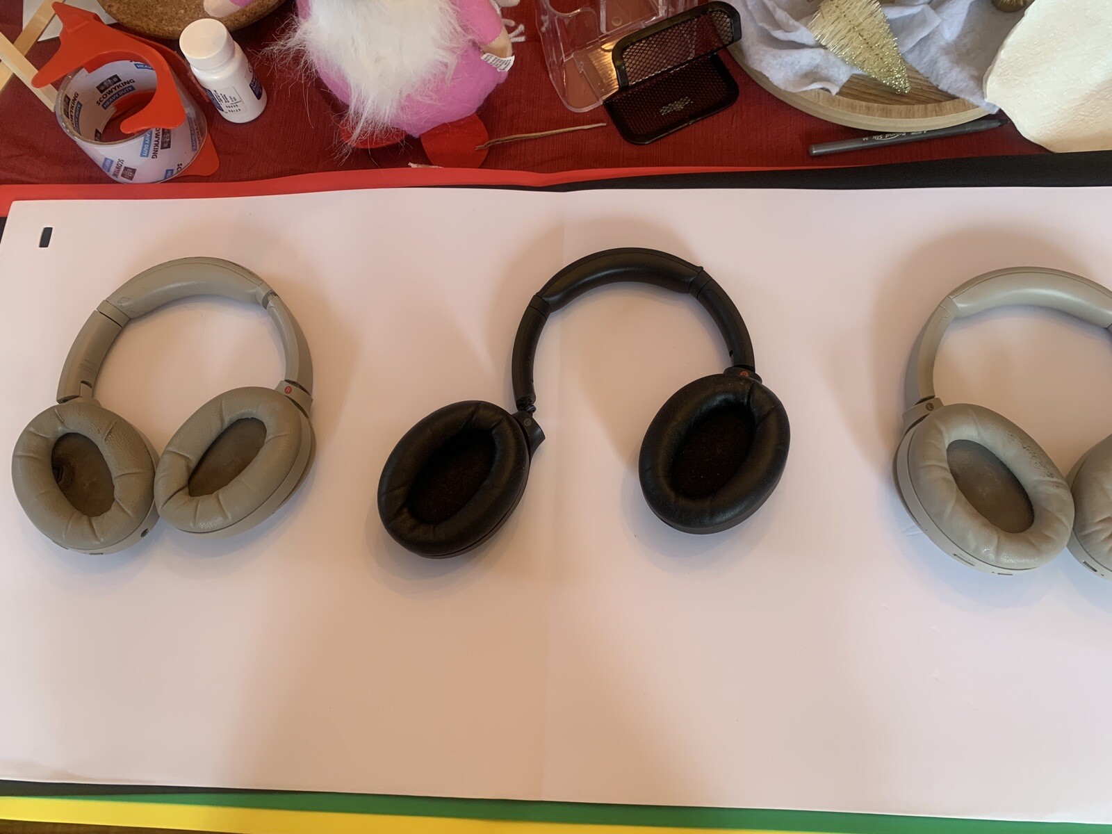 Sony WH-1000XM4 Over the Ear Wireless Headset – Black and Silver