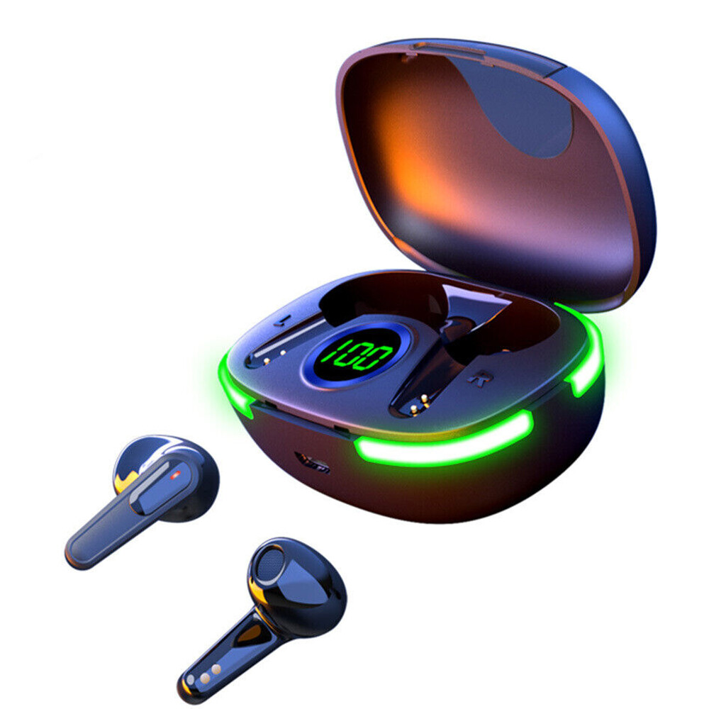 Wireless Headphones Bluetooth Noise Cancelling Stereo Earphones Over Ear Headset