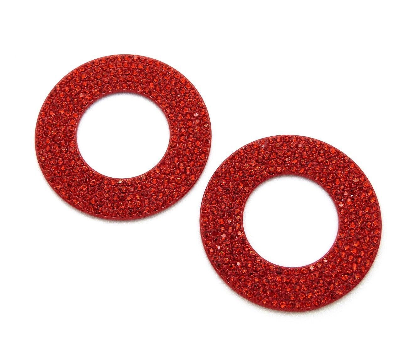 ICED BLING ROUND PIECES ACCESSORY FOR BEATS BY DR.DRE SOLO & HD HEADPHONE
