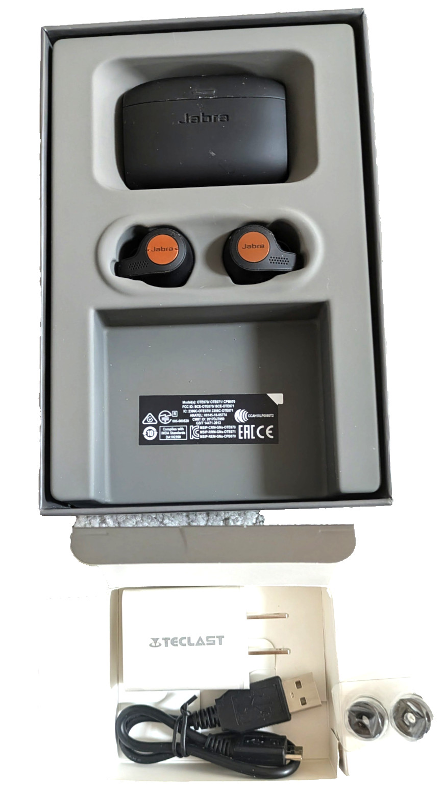 Jabra Elite Active 65T Wireless Bluetooth Earbuds – Copper Black