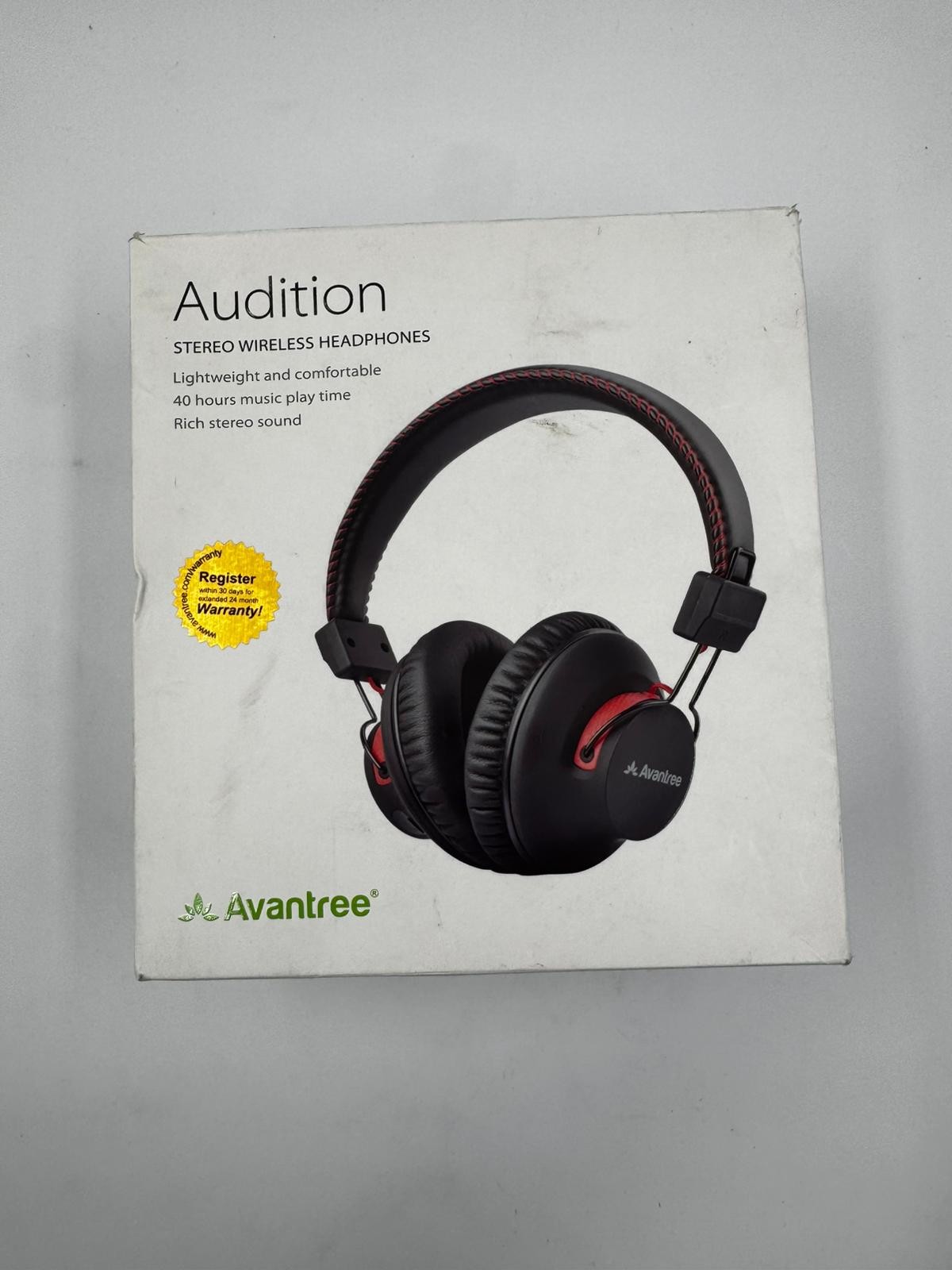 Avantree Audition Stereo Wireless Headphones