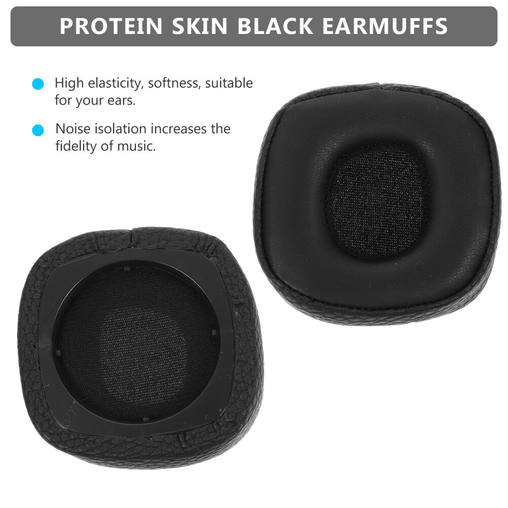 Round Headphone Pads Headphones Ear Covers Headphones Ear Cushion Kit