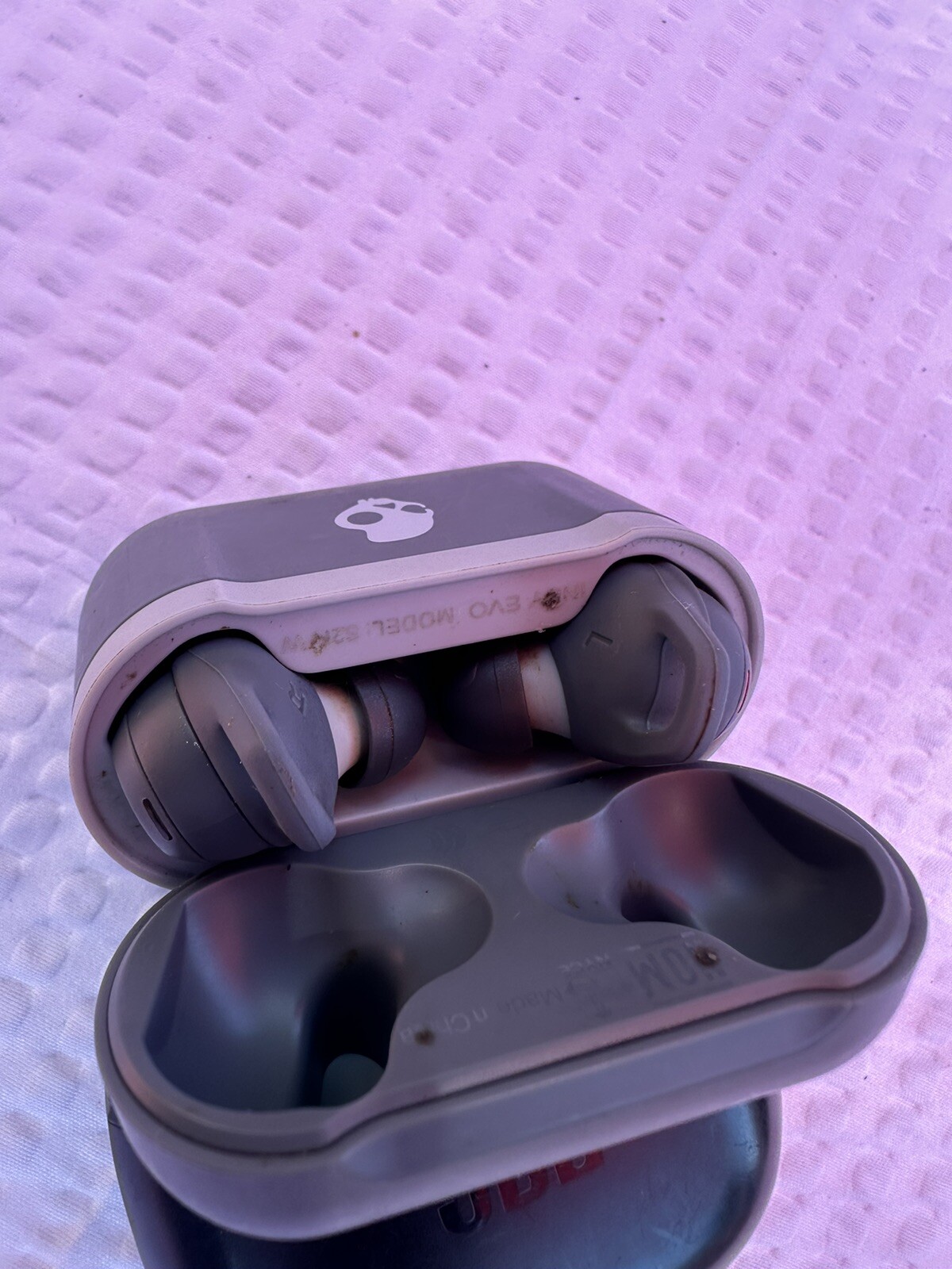 Skullcandy – Indy Evo True Wireless In-Ear Headphones Grey Left Bud Not Working