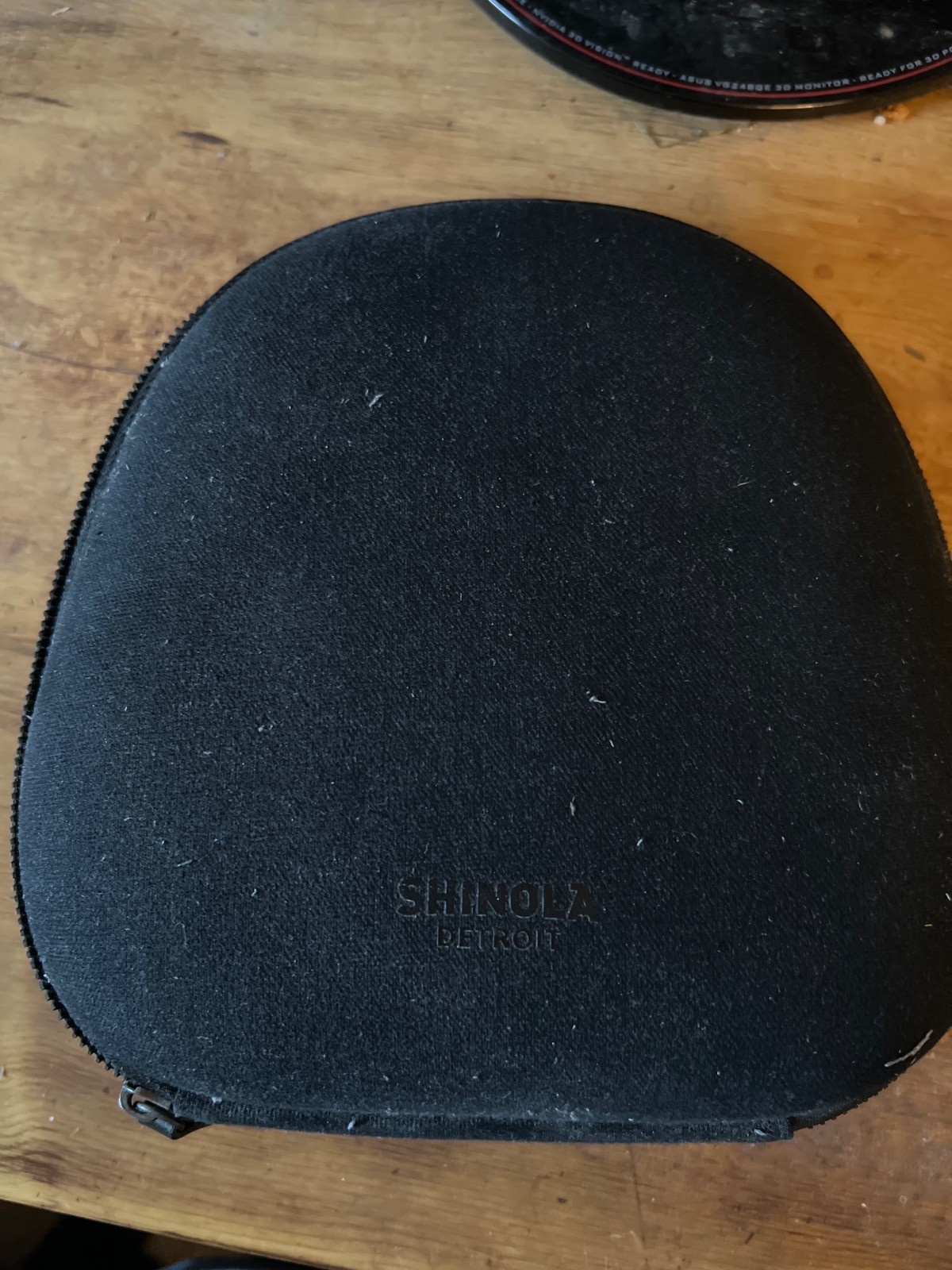 Shinola Detroit On-Ear Headphones Black Leather and Gloss Stainless Steel