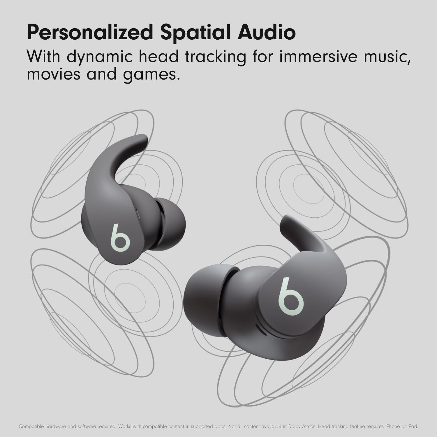 Beats Fit Pro True Wireless Noise Cancelling Earbuds Sage Gray 24 Hours Battery
