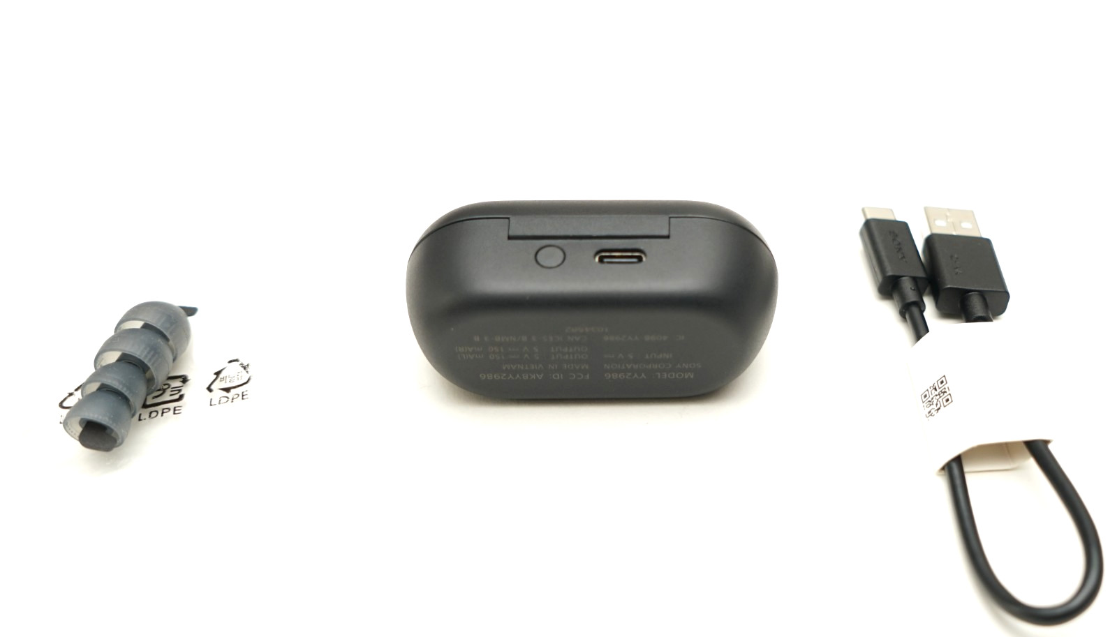 Sony WF-C710N/B Truly Wireless Noise Canceling Earbuds Black
