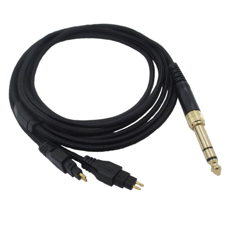 3.5/6.35mm Earphone Cable Upgrade Cable for Sennheiser-HD580 HD600 HD650 HD660S