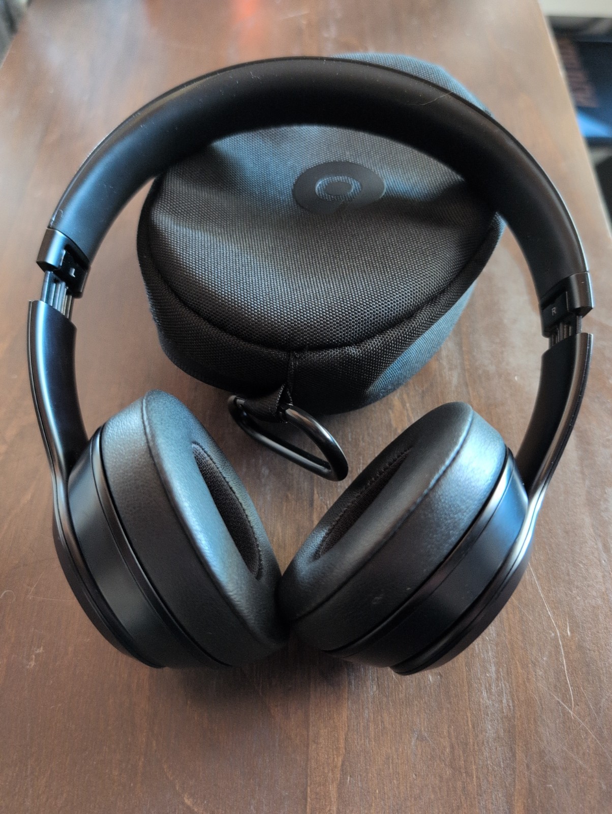 Beats Solo3 Wireless On-Ear Bluetooth Headphones Black Clean Original Owner