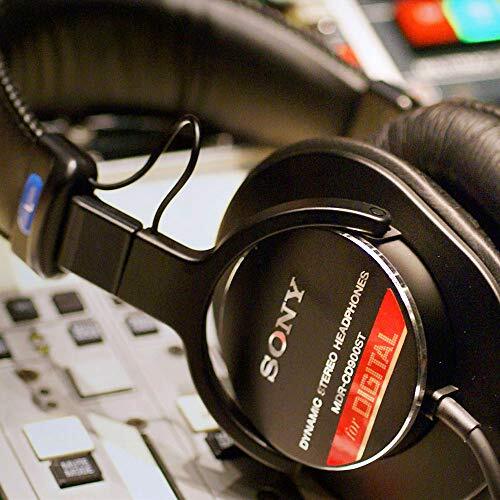 SONY MDR-CD900ST Wired Studio Monitor Headphone Closed-type Black