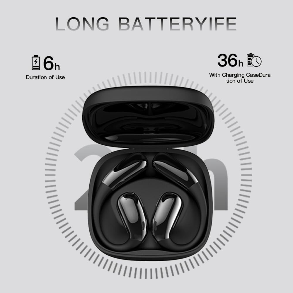3-in-1 AI Smart Voice Translation Earbuds Real Time Translator 135+ Languages