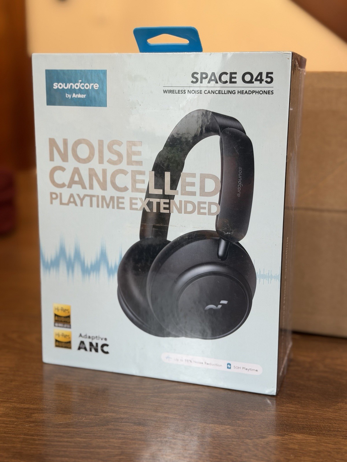 Soundcore Space Q45 Wireless Noise-Cancelling Headphones by Anker