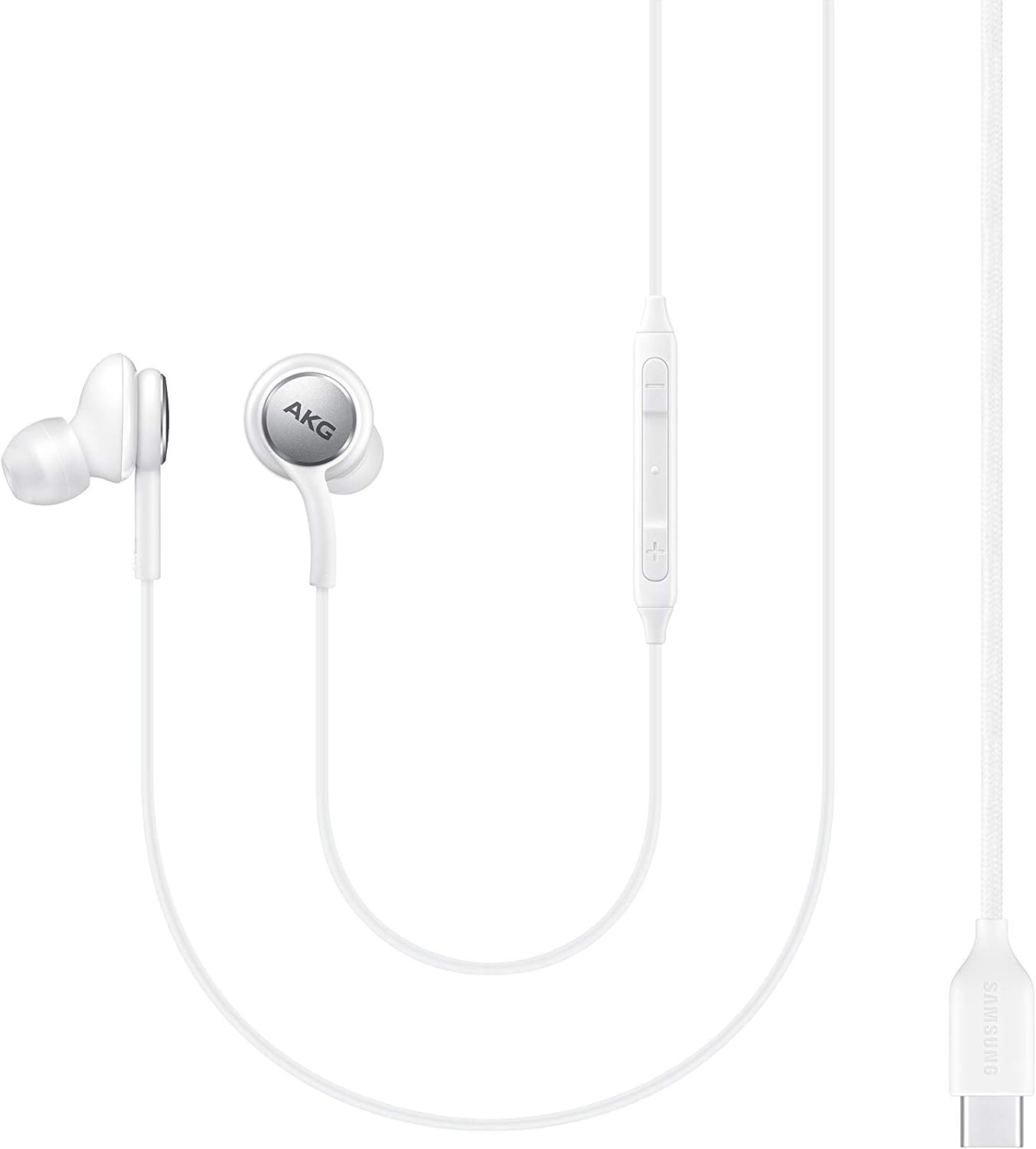 Samsung EO-IC100 In-Ear Headphones with USB Type-C and Low-Tangle Fabric Cable –