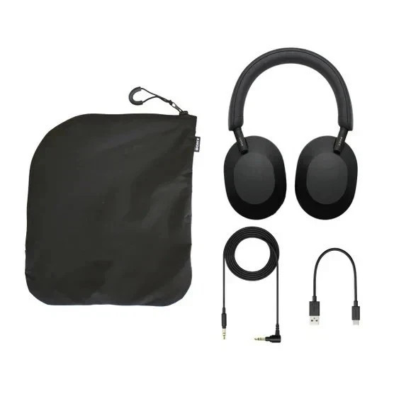 Sony WH-1000XM5SA Wireless Noise Canceling Bluetooth Headphones Black Open Box