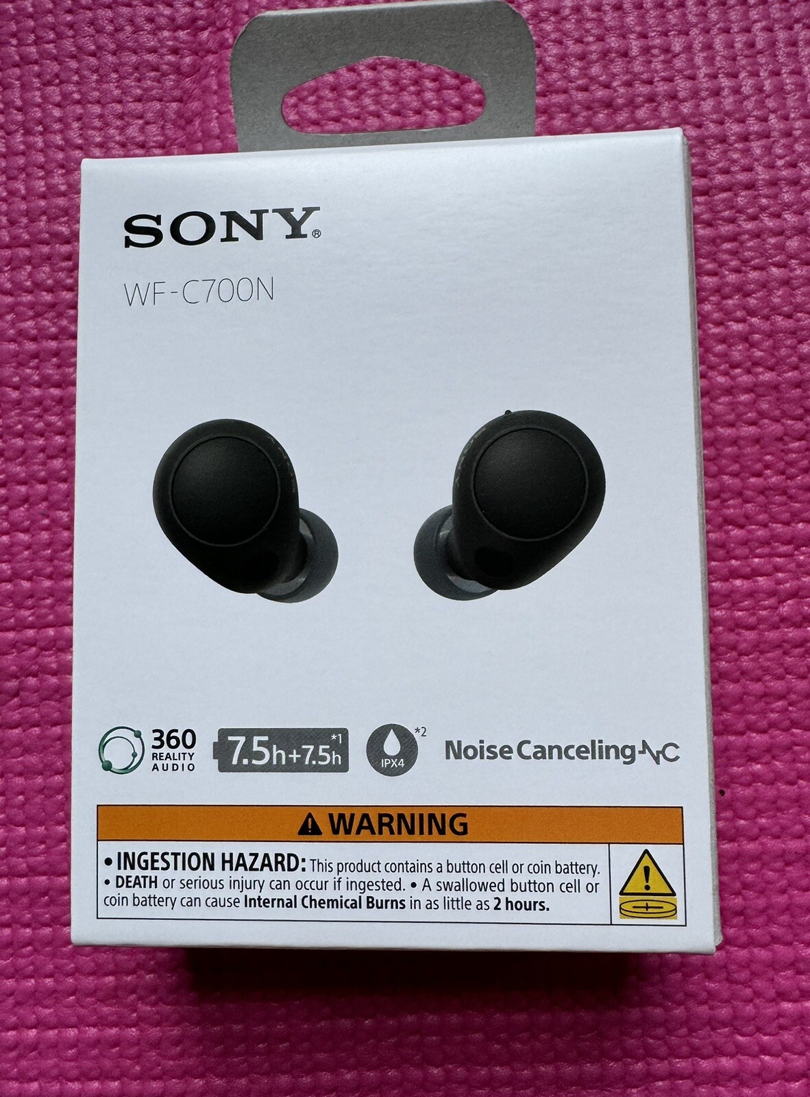 Sony Wireless Noise Canceling Headphones- WF-C700N