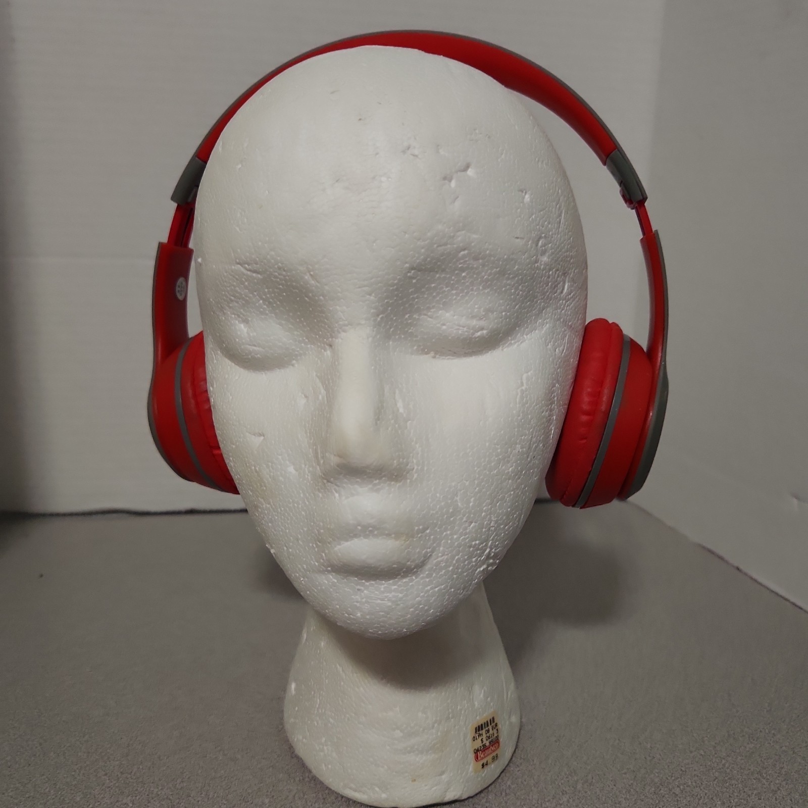 Beats by Dr. Dre Solo 2 Wireless On-Ear Headphones – Gray / Red – Tested Works