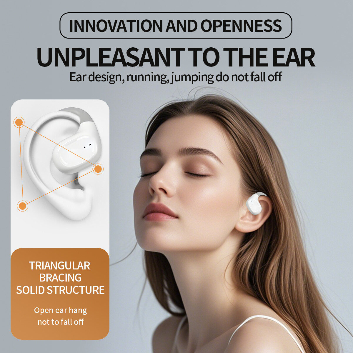 144 Languages Wireless Bluetooth OWS Earphones Earbuds Two Way Smart Translation