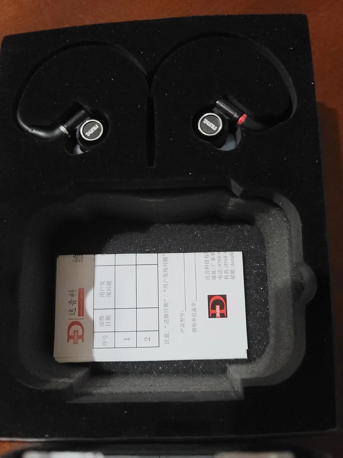 DUNU canal type premium hybrid 4 way earphone DK-3001