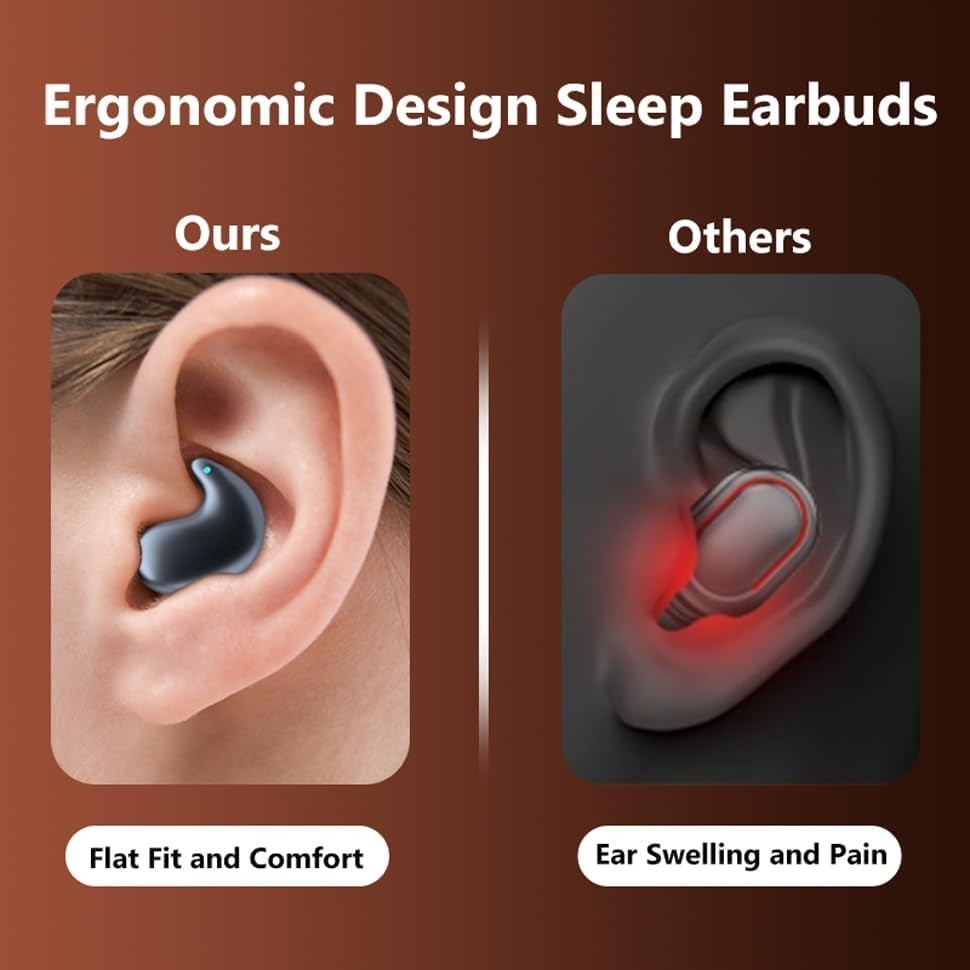 Ultra-Lightweight Wireless Earbuds – Perfect for Sleeping, Sports, and Daily Use