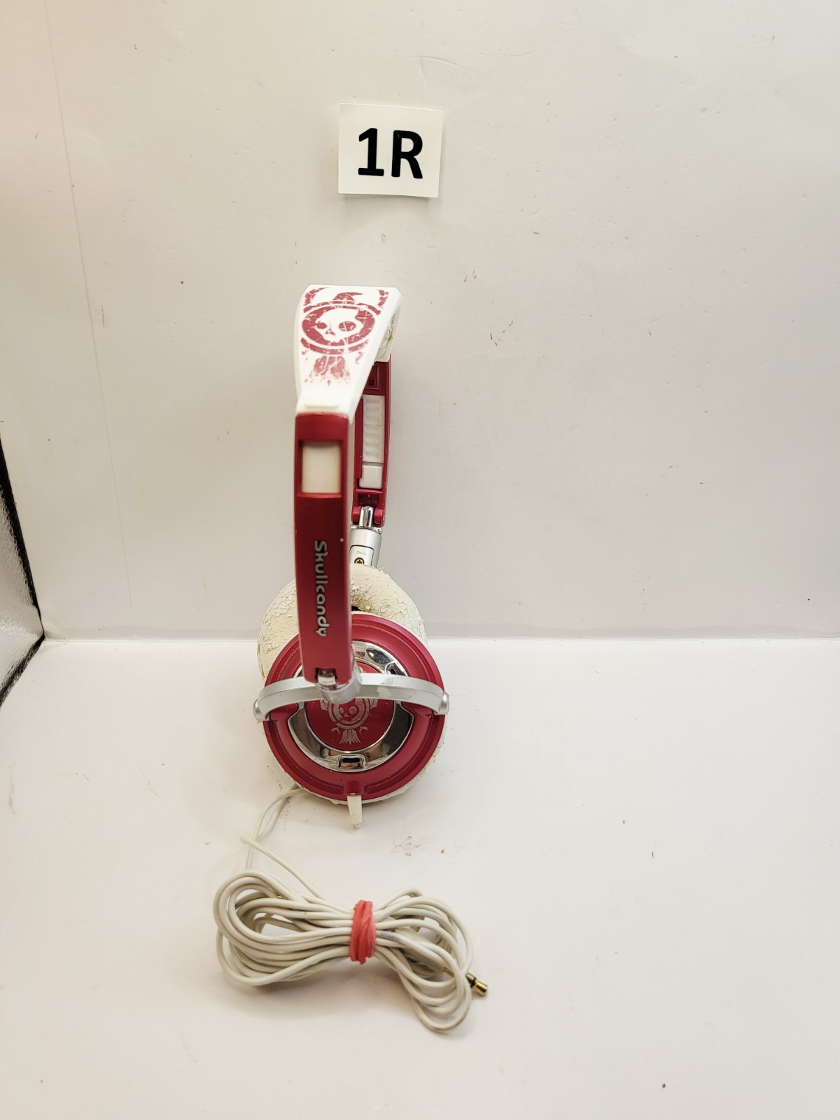 Skull Candy LOW RIDER On Ear Headphone RED 3.5mm/ REED DESCRIPTION