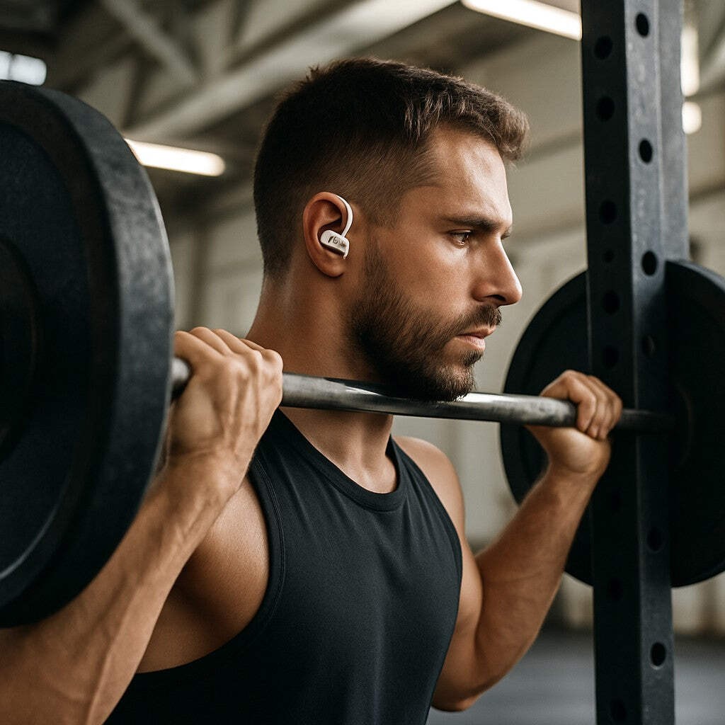 T17 True Wireless Sport Headphones Ear-Hook TWS Earbuds Charging Case