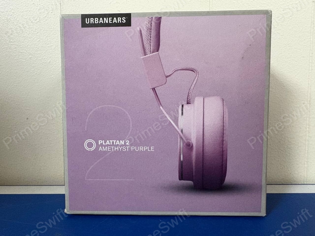 Urbanears Plattan 2 Wired On-Ear Headphones, 3.5mm Mic, Amethyst Purple – NEW