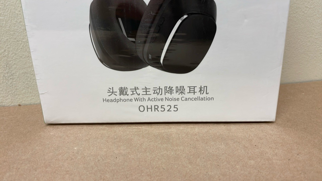 Acer OHR525 ANC Bluetooth Headphones Black Wireless HD Mic Active New
