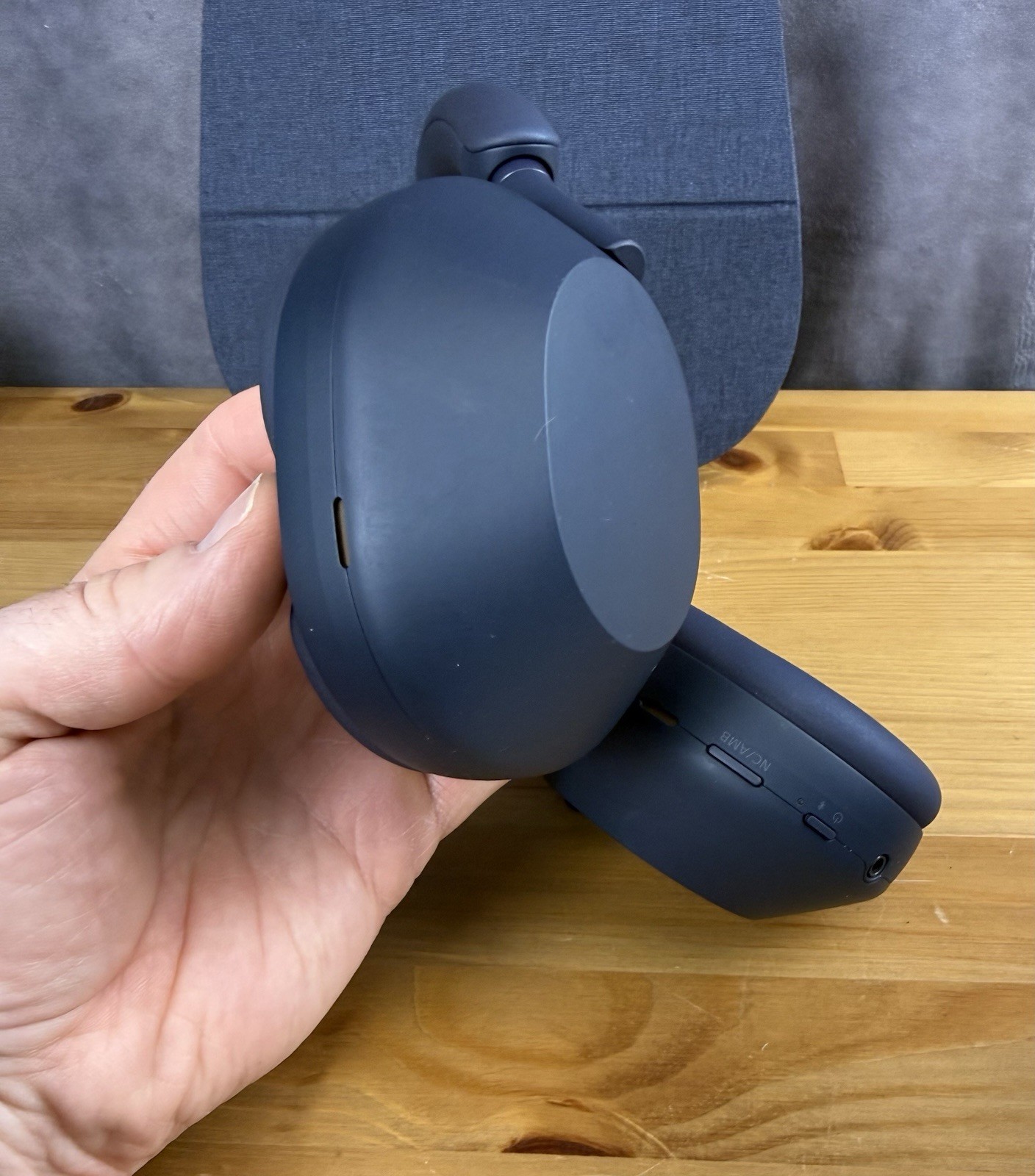 Sony WH-1000XM5 Premium Noise Canceling Headphones – Navy